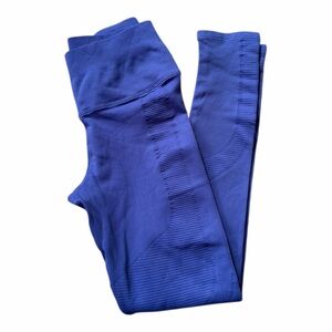NUX One by One Vibrant Blue Leggings Yoga Pilates Activewear Women’s Size Medium